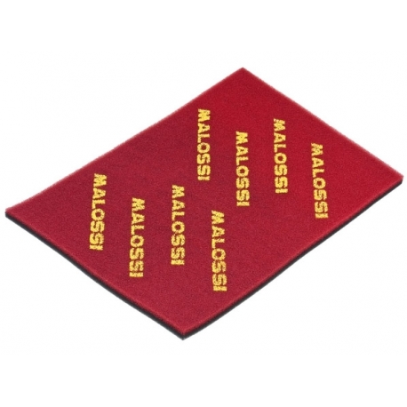 Фильтр Malossi Double Red Sponge. Лист под вырез 40х30см