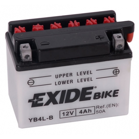 Аккумулятор для скутера Exide YB4L-B. 12V, 4Ah