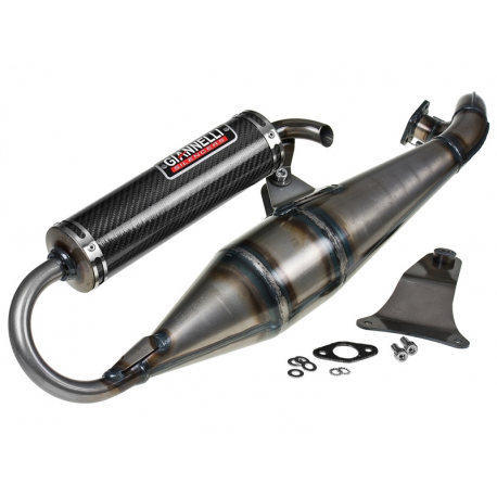 Выхлопная труба Giannelli Shot V4 Yamaha Aerox / Jog / Minarelli горизонт