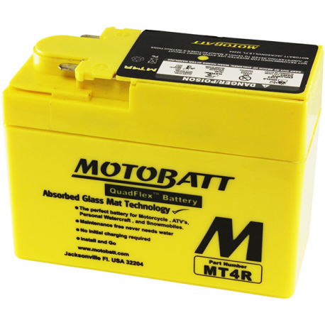 Аккумулятор Motobatt AGM 2,5Ah 45A Honda Dio / Giorno YTR4A-BS