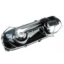 Крышка вариатора Str8 хром Yamaha Aerox / Minarelli горизонт длинный картер