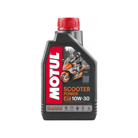 Моторное масло Motul Scooter Power 4T SAE 10W30 MB 1л.