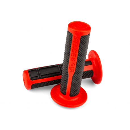 Грипсы Stage6 Black/RED