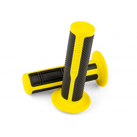 Грипсы Stage6 Black / Yellow