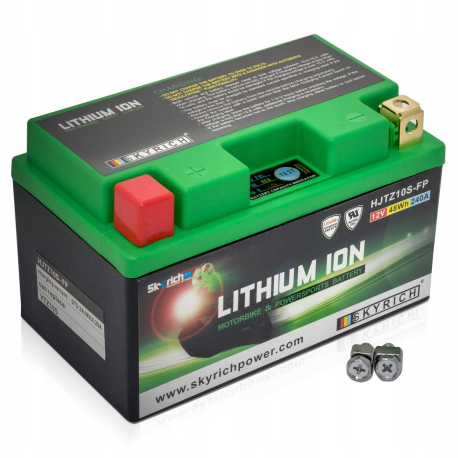 Аккумулятор Li-ion для мото 12V. Skyrich KTM / Aprilia / Honda / MV Agusta / Suzuki / Yamaha HJTZ10S-FP