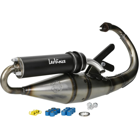 LEOVINCE TT Black, Yamaha Bws / Slider / Minarelli вертикал