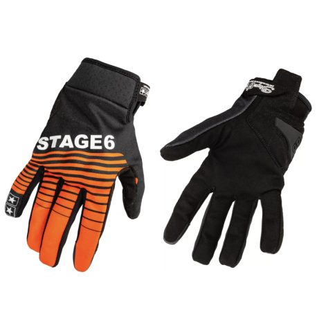 Перчатки Stage6 STREET Orange Black M