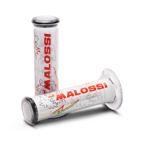 Грипси Malossi TRIBAL logo White