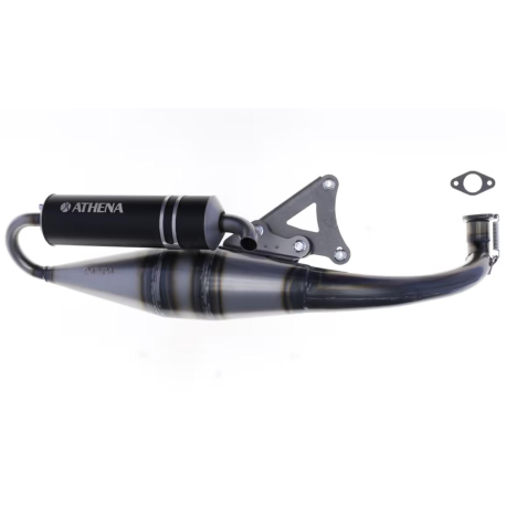 Вихлопна труба Athena Racing Yamaha Aerox / Jog / 3kj / 5BM / Minarelli горизонт