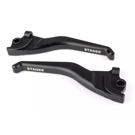 Тормозные ручки Stage6 CNC black Yamaha Aerox