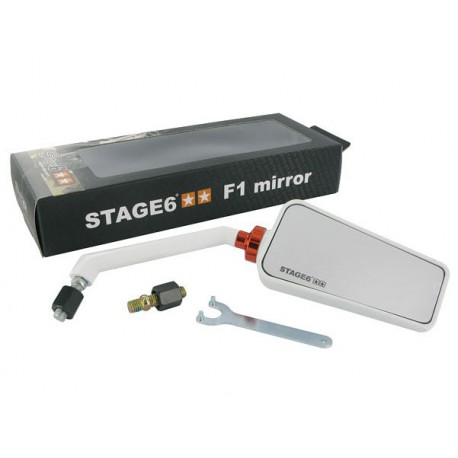 Зеркало Stage6 F1 Белое, правое